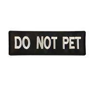 K9 Harness DO NOT PET Dog K-9 Nylon Touch Fastener Patch