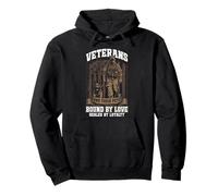 K9 Military Dog Veterans And Their Pets Quote Love Loyalty Pullover Hoodie