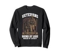 K9 Military Dog Veterans And Their Pets Quote Love Loyalty Sweatshirt