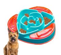 K9 Pursuits Forage Flapper Feeder & Puzzle For Dogs | Slow Feeder Bowl & Treat Dispenser Dog Toy | Lovely Indestructible Dog Toys For Large Dogs & Small Puppies