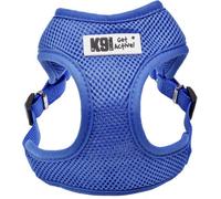 K9 Pursuits Hi Tec Pet Dog Puppy Lead Harness Soft Mesh Blue Large