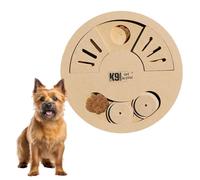 K9 Pursuits IQ Game For Playful Eating | Puzzle Slow Feeder Dog Bowl For Mental Health & Training | Interactive Feeder Toys For Dog's Food | Recyclable Dog Treat Dispenser Toy For Puppies