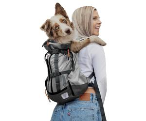 K9 Sport Sack Dog Carrier Adjustable Backpack (Large, Urban 3 - Concrete)