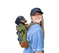K9 Sport Sack | Dog Carrier Adjustable Backpack (Large, Urban 3 - Leafy)
