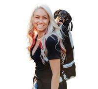 K9 Sport Sack Knavigate | Dog Carrier Backpack for Most Sizes | Front Facing, Adjustable | Veterinarian Approved (X-Small, Lunar Rock)