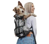 K9 Sport Sack Urban 3 - Small, Concrete - Ideal for Dogs with 13-16” Back Length - Dual-Use, Backpack-Style Carrier + Everyday Pack
