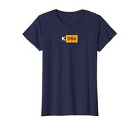 K98k German Ordnance Rifle Crossed - Mauser 7,92 x 57 T-Shirt, Women, Navy Blue, Medium