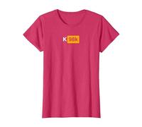 K98k German Ordnance Rifle Crossed - Mauser 7,92 x 57 T-Shirt, Women, Red Heather, X-Small