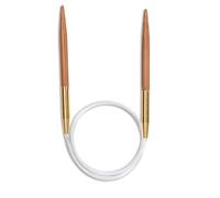 KA KA04294 16" US 13 9mm Circular Knitting Needles, Bamboo, Beige, US 7 4.5mm