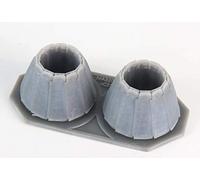 KA MODELS KALMA-32019 Car Model 1/32 F/A-18 A/B/C/D Exhaust Nozzle Set, Closed Condition (for Academy) Plastic Model Parts