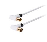 KÃ¶nig Antenna Cable White - 1 metre