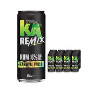 KA Remix Rum Karnival Twist Premixed Can Multipack, 12 x 330 ml