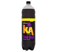KA Sparkling Black Grape, case of x2 Litre, 6 Count