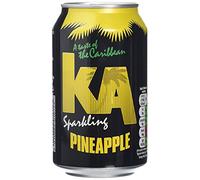 KA Sparkling Pineapple Cans, 24 x 330 ml