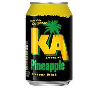 KA Sparkling Pineapple Flavour Drink 330ml Case of 24
