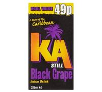 KA Still Black Grape Juice Drink 288ml (Pack of 27 x 288ml)