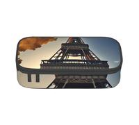 KAABNNT Beautiful Eiffel Tower Paris Print Portable Makeup Pencil Organizer Bag: for Eyebrow Pencils Cosmetic