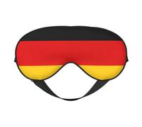 KAABNNT German Flag Print Dual - Sided Sleep Soft Eye Mask: All - Round Comfort, Travel and Rest