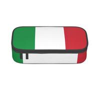 KAABNNT Italian Flag Print Portable Makeup Pencil Organizer Bag: for Eyebrow Pencils Cosmetic