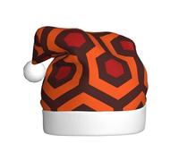 KAABNNT Shining Overlook Print Adult Christmas Hat for Christmas,Halloween,New Year,Parties,Events,Promotions