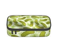 KAABNNT Sushi Dill Pickles Print Portable Makeup Pencil Organizer Bag: for Eyebrow Pencils Cosmetic