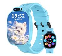 kaacly Kids Smart Watch - 1.9" Touch Screen Kids Watch 18 Games, Sleep Tracker, Calorie Step Counter, Camera, Flashlight, Smart Watch for Boys Girls Teens Birthday Gifts No APP NO SIM