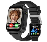 kaacly Kids Smart Watch 4G With GPS Tracker, Video Call, SOS, Family Chat, School Mode, Kids Watch for Boys Girls Birthday Gift 7-14 Age