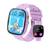 kaacly Kids Smart Watch for Boys Girls Teens with/without APP Pedometer, Activity Tracking, Messages, SOS, Sleep Tracker, Calorie Step Counter, Funny Games Smart Watch for Kids (Purple)