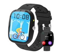 kaacly Kids Smart Watch for Boys Girls Teens with/without APP Pedometer, Activity Tracking, Messages, SOS, Sleep Tracker, Calorie Step Counter, Funny Games Smart Watch for Kids (Black)