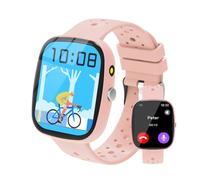kaacly Kids Smart Watch for Boys Girls Teens with/without APP Pedometer, Activity Tracking, Messages, SOS, Sleep Tracker, Calorie Step Counter, Funny Games Smart Watch for Kids (Pink)