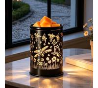 kaakuuki scentsy Wax Warmer for Scented Wax melt Warmer Wax Melter for Candle Making lamp Candle Warmer Plate Oil Burner for Home Decor and Gifts for Holiday(Dragonfly/Butterfly)