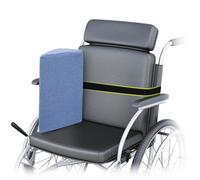KAAMOS Lateral Support for Wheelchair, Side Guards Wheelchair Support Pads, Foam Positioning Wedge Cushion for Pressure Relief, Stabilizer Attachment for Seniors with Strap (1 PCS)