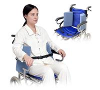 KAAMOS Wheelchair Lateral Support Cushions, Wedge Cushion for Wheelchair Side Guards, Back Support Side Padding, Lateral Foam Wedge Positioning Wheel Chair Stabilizer Attachment (Small, 1 Pair)