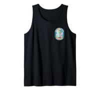 Kaanapali Beach Maui Hawaii Skeleton Surfer Dude Design Tank Top