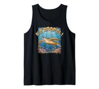 Kaanapali Maui Snorkeling Hawaiian Green Sea Turtle Tank Top