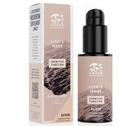 KAAPA MUSHROOMS - Lion's Mane Mushroom Elixir - Lions Mane Extract + Zinc + Vitamin C - Potent Ultrasonic Extraction | Mushroom Supplement for Focus, Brain & Memory | Grown in Finland - 50ml