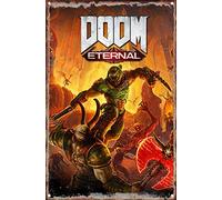 KAARIRI Doom Eternal 2020 Video Game Tin Signs Vintage Retro Metal Tin Sign Plaque Poster Wall Decor Art Shabby Chic Gift Mural 12x8 Inch