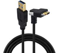 Kaaruisi 30cm / 1m / 2m 90 Degree Angled Type C to USB3.0 Cable with Locking Screw for Secure Connection and Space Saving Type C Cable with Screw