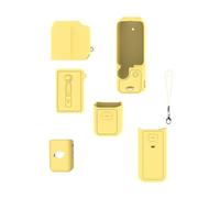 Kaaruisi AntiScratch Silicone Case for Pocket 3 Camera Enhanced Grip Fit Perfect for Vloggers Bumper Grip Anti Slip with Cutouts for Charging Port Buttons Screen Thin Lightweight Portable