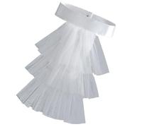 Kaaruisi Multiuse Lace Jabot Collar Vintage Victorian Costume Collar Cosplay Accessory Decorative Neck Collar for Stage Perfomers