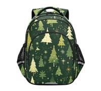 KAAVIYO Green Trees Peaceful Forest Kids'Backpack 3-12 Years Bookbag Toddlers Bag School Bags