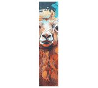 KAAVIYO Orange Sheep Cool Blue Abstract Skateboard Grip Tape Sheet Anti Slip Longboard Griptape Bubble Free for Youth Boys Girls Kids(1Pcs)