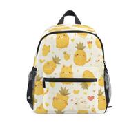 KAAVIYO Pineapple Cats Sweet Toddler Preschool Backpack Bookbag Mini Shoulder Bag Rucksack Schoolbag for Pre-K 1-6 Years Travel Boys Girls