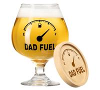 KAAYEE Birthday Gifts for Dad, 17oz Beer Glasses Gift Ideas for Daddy on His Fathers Day Birthday Christmas Valentines from Daughter Son Presents