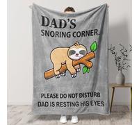 KAAYEE Birthday Gifts for Dad, Blanket Gift Ideas for Daddy on His Fathers Day Birthday Christmas Valentines from Daughter Son Men