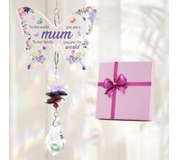 KAAYEE Gifts for Mum, Crystal Suncatcher Christmas Mum Gifts, Mother Gift from Daughters & Sons, Presents for Mummy on Her Birthday, Mothers Day and New Year, Ideal Mother's Keepsake