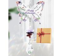 KAAYEE Retirement Gifts for Women, Butterfly Crystal Suncatcher Retirement Gifts, Best Retire Gift Ideas for Grandma Mum Wife, Colleague Leaving Presents, Farewell Gift for Sister or Friend