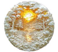 KaayeeWood Wooden Jigsaw Puzzles-261 Pieces Mysterious Forest Unique Shape Wooden Puzzles for Adults 14+, Challenge Wood Puzzles with Wood Box, Birthday Gifts for Family Friend(13 * 13 in)