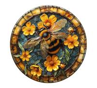 KaayeeWood Wooden Puzzle for Adults-200 Pieces Leisurely Bee Unique Shape Advanced Wooden Jigsaw Puzzle for Adult,Challenge Wood Jigsaw Puzzles,Best Gift,Home Decoration