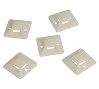 KAB0042 holder self-adhesive ABS natural B. cable ties: max. 8 mm LOGILINK